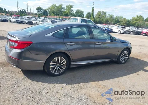 2020 Honda Accord Hybrid Touring из США, поврежденный, VIN 1HGCV3F95LA000596